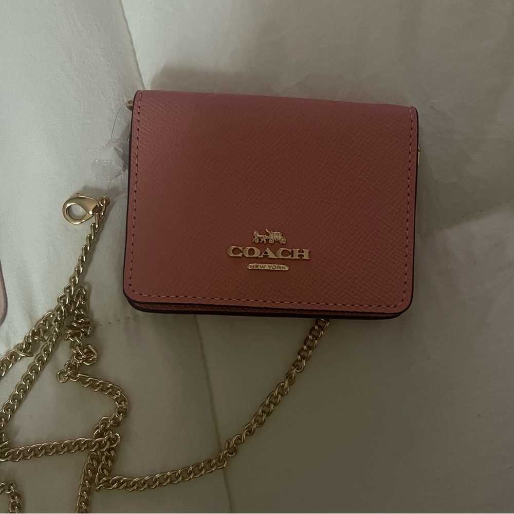 COACH CARD HOLDER CROSS BODY